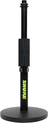 Vista 14 de Shure by Gator - Soporte de micrófono compacto de perfil bajo con pluma de una sola sección; (SH-DESKTOP2)