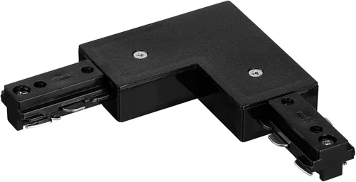 LEONLITE Conector H Track L, kit de iluminación de pista de circuito único tipo H de 3 hilos-1, listado UL, material ignífugo, para sistema de riel