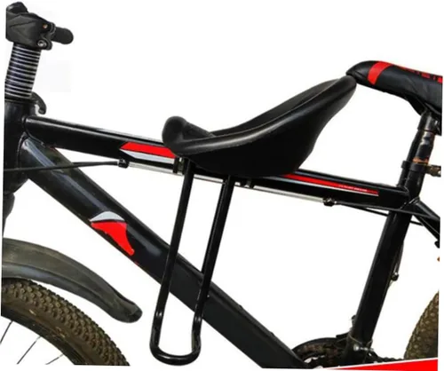 Vista 4 de Totority 1pc Front Safety Seat for Boys and Girls Easy to Install Bicycle Seat for Boy Girl Compatible Handlebar Thickened Support for Safety for