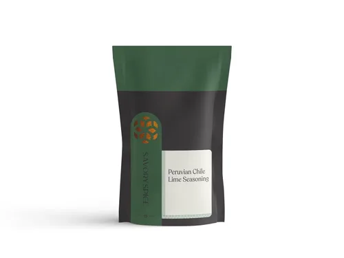 Vista 2 de Savory Spice - Condimento peruano de lima chile, mezcla de chiles amarillos, lima y especias peruanas Uso para condimentar pollo, carne de res