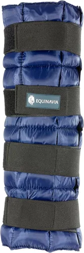 Vista 18 de Equinavia Cool Relief Therapy - Par de botas de hielo para caballos, paquete de gel con correas ajustables, 16.5 x 15.5 pulgadas, con bolsa de Negro