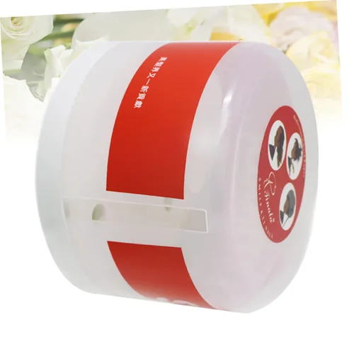 Vista 3 de Uonlytech Dispensador de tiras para el cuello, rollo de cuello, caja de papel de peluquería para el cuello, soporte para el cuello, contenedor