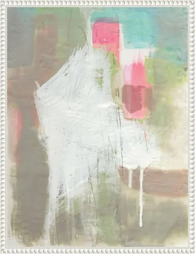 Vista 20 de Amanti Art Framed Canvas Wall Art 24x18 Retro Splash II by Jennifer Goldberger, Framed Wall Art Canvas, Abstract Artwork, Traditional Decor, Medium