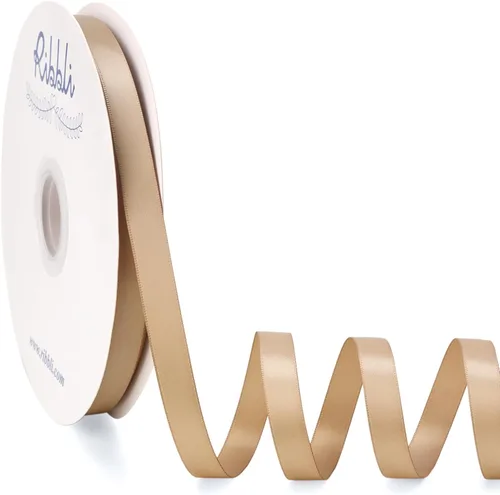 Vista 47 de Ribbli - Cinta de satén burdeos de doble cara, 1 pulgada x 50 yardas - Cinta burdeos oscuro de satén para envoltura de regalos, manualidades