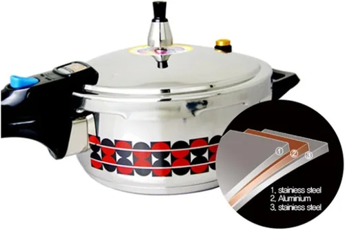 Vista 5 de Kitchen Art Nueva olla a presión de acero inoxidable EX 2.5L para 4 personas