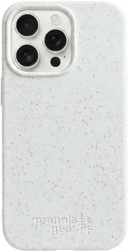 Vista 16 de Eco by GranolaGear - Funda ecológica para iPhone 15, biodegradable, compostable, sin plástico, hecha de plantas, nieve alpina