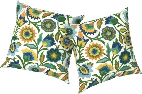 Vista 67 de Almohadas de exterior para muebles de patio de 16 x 16 pulgadas, almohadas cuadradas para exteriores con rellenos, almohadas decorativas de patio