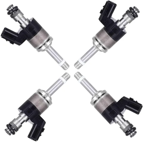 4 inyectores de combustible SCITOO de 6 agujeros aptos para Honda Civic 2017, Honda CR-V 2017, para Honda Accord 2018, Honda Civic 2018, Honda CR-V