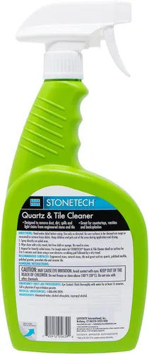 Vista 2 de STONETECH Limpiador de cuarzo y azulejos, botella de spray de 24 oz (24.0 fl oz)