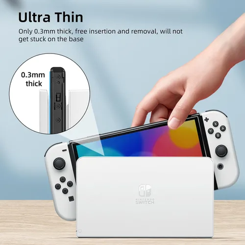 Vista 7 de Paquete de 2 protectores de pantalla de vidrio templado mate para interruptor OLED modelo 2021 [7 pulgadas], antirreflejos, antiarañazos, sin