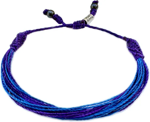 Vista 14 de Rumi Sumaq Pulsera de concientización para hombres, mujeres y niños – Pulsera de apoyo tejida ajustable anudada a mano – Pulsera de conciencia sutil