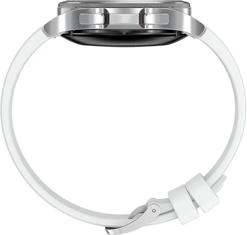 Vista 3 de Samsung Galaxy Watch 4 Classic - Reloj inteligente de 1.65 pulgadas (42 mm) con monitoreo de ECG, seguimiento de ciclos del sueño, correr