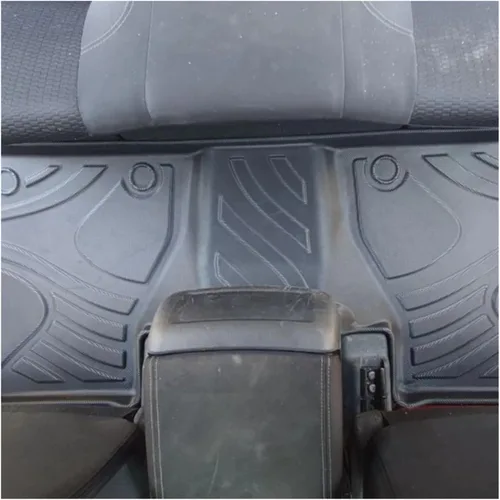 Vista 4 de Alfombrillas de automóvil para todo tipo de clima, de elastómero termoplástico, accesorios interiores compatibles con Nissan NAVARA NP300 LHD 2022