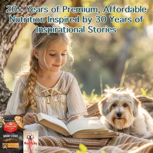 Vista 7 de Chicken Soup for the Soul All Natural Premium Savory Sticks Golosinas suaves y masticables para perros, primer ingrediente de pollo real, sin