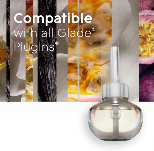 Vista 10 de Glade PlugIns, Vanilla Passion Fruit - Repuesto de ambientador, aceites esenciales y perfumados para el hogar y el baño, aroma de vainilla y fruta