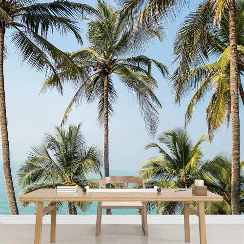 Vista 13 de Calcomanías de pared de nieve antártica, calcomanías de pared de pingüinos, murales de pared extraíbles, decoración de pared para dormitorio