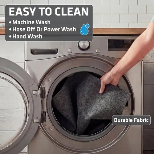 Vista 6 de Drymate Alfombrilla Forro para Caja de Parto, Lavable a Máquina, Súper Absorbente, Impermeable, Secado Rápido, Antideslizante, Reutilizable