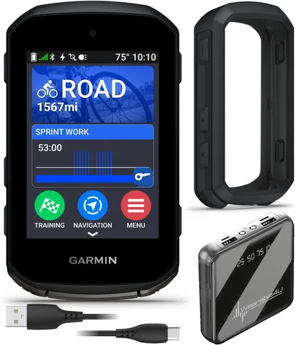 Garmin Edge 850 - Computadora compacta de ciclismo GPS, pantalla táctil a color de 2.7 pulgadas, mapeo específico de bicicleta, información avanzada