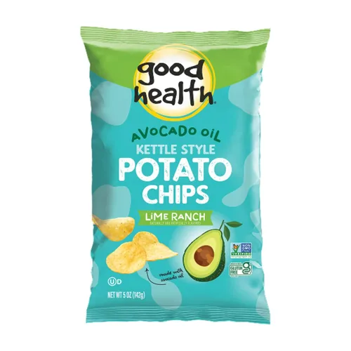 Vista 8 de Good Health Chips de barbacoa estilo hervidor de aceite de aguacate, bolsa de 5 onzas (4 bolsas)