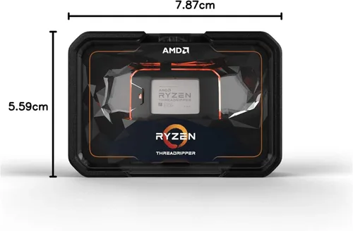 Vista 5 de AMD YD292XA8AFWOF Ryzen Threadripper 2920X (12 núcleos/24 hilos) Procesador 4.3 GHz Max Boost 38MB Cache