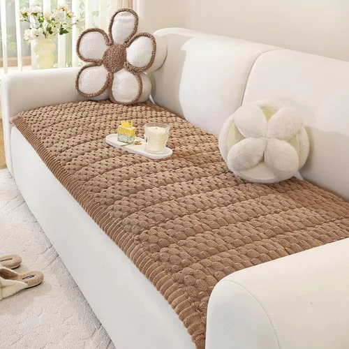 Vista 30 de OstepDecor Fundas para reposabrazos de sofá, fundas para brazos reclinables, aptas para mascotas, gruesas y suaves para reposabrazos de sofá