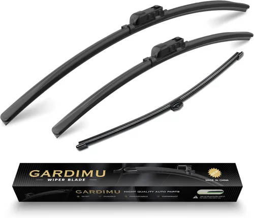 Vista 9 de Limpiaparabrisas de repuesto para Nissan Armada 2005 2006 2007 2008 2009 2010 2011 2012 2013 2014 2015, 3 piezas de limpiaparabrisas delanteros