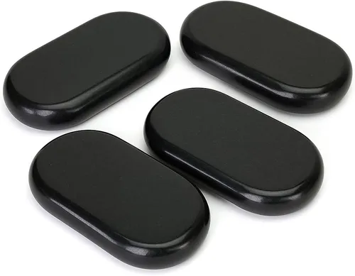 Piedras de masaje caliente de alta calidad, juego de 4 piedras de basalto XXL grandes para terapia de spa, relajación y alivio muscular de tejido