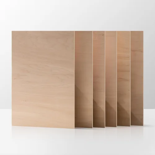 Vista 16 de ROBOTIME Paquete de 7 hojas de madera contrachapada de color de doble cara de 1/8" - 12 x 12 x 1/8 pulgadas - Hojas de madera para manualidades