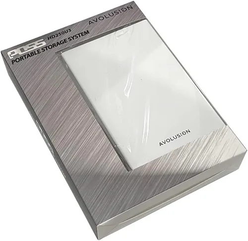 Vista 6 de Avolusion HD250U3-WH 1TB USB 3.0 Disco duro externo portátil para juegos (para Xbox One X, S, Gen1, preformateado)