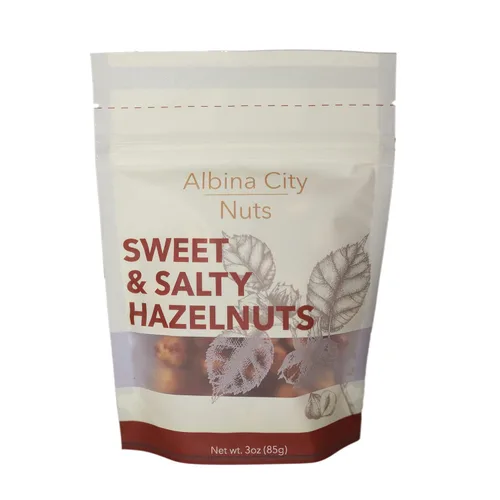 Albina City Nuts Sweet & Salty Hazelnuts – Tasty Snacks, Handcrafted in Small Batches Using In-Season, Local Non-GMO Ingredients Free of Sulfites,