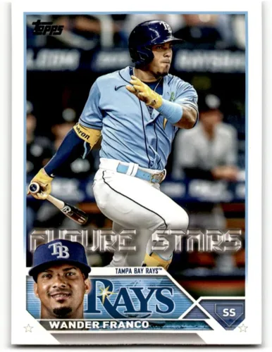 2022 Topps #215 Wander Franco NM-MT RC Rookie Rays