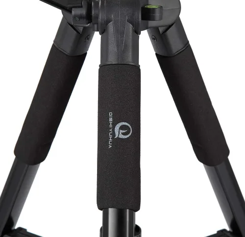 Vista 6 de Soporte para peluca con trípode con base antideslizante, soporte para cabeza de maniquí ajustable con gancho, soporte para cabeza de maniquí