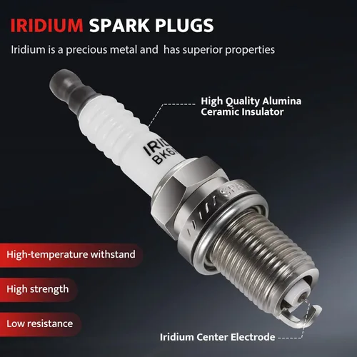 Vista 6 de Paquete de bujías de bobina de encendido de repuesto para Nissan Frontier Xterra Pathfinder 4.0 2005 2006 2007 2008 2009 2010 2011 2012 2013 2014