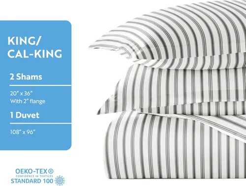 Vista 337 de Linen Market Funda de edredón individual para cama individual – Experimenta una comodidad similar a un hotel con una suavidad inigualable