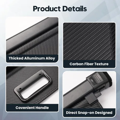 Vista 4 de Powerty Cubierta de Carga para Toyota RAV4 2019-2025 2026, Cubierta Retráctil de Maletero Cubierta de Privacidad Reemplazo para Accesorios Toyota