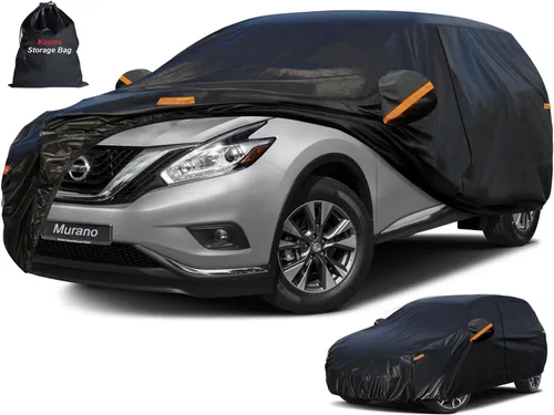 Vista 46 de Kayme Funda de auto de 7 capas para SUV, ajuste personalizado para Hyundai Santa Fe (2006-2025), impermeable, para todo tipo de clima