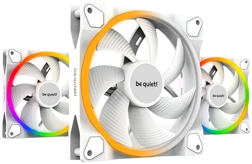 Vista 8 de be quiet! Light Wings 120mm PWM Premium ARGB Ventilador de enfriamiento Premium de bajo ruido 4 pines Negro BL072