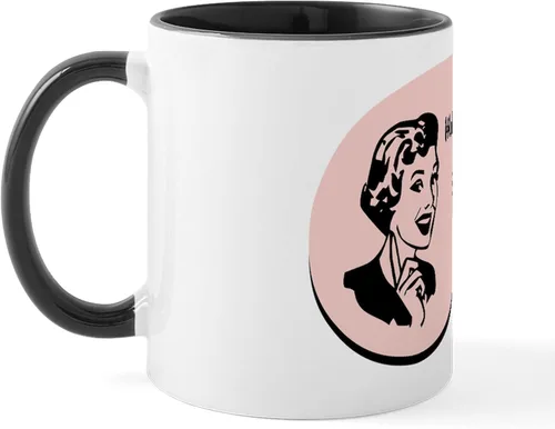 Vista 50 de CafePress Coffee Then Payroll Mugs - Taza de café de cerámica (11 oz)