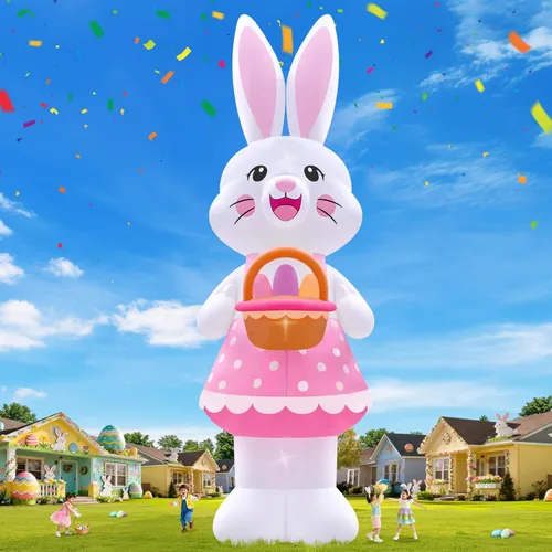 Vista 10 de Kalolary Arco inflable de Navidad de 12 pies para decoración al aire libre, muñeco de nieve azul, decoraciones de patio con luces LED integradas