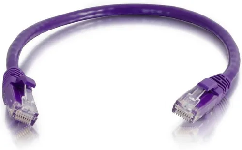 Vista 6 de C2G Legrand - Cable Ethernet Cat5e, cable de conexión Cat5e blindado sin enganches, cable de conexión de red azul, cable de conexión de red Ethernet