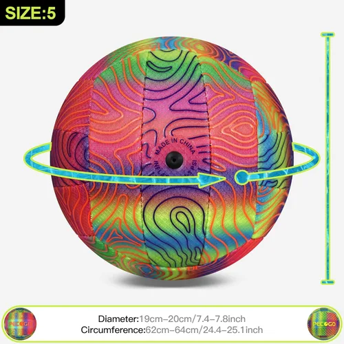 Vista 5 de Waterproof Volleyball Size 5 - Perfect for Pool, Indoor & Outdoor Games - Durable, Lightweight, and Easy to Use for Beginners, Teens, and Adults