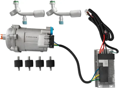 Vista 2 de Compresor Eléctrico Universal AC 20cc/r Compresor de Aire Acondicionado AC.100.3851 para Compresor Auto 12V para R134a
