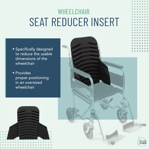 Vista 2 de Troy Technologies Reducer Seat Insert ligero (pequeño) - para sillas de ruedas de gran