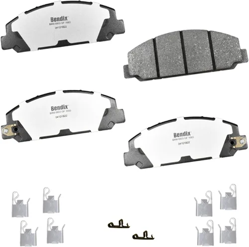 Vista 224 de Pastillas de freno Bendix Fleet Metlok MKD52FM para Apollo, Centurion, Century, Chasis Comercial, Electra, Estate Wagon, GS, 50, 400, 455, LeSabre