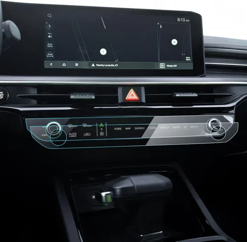 Vista 111 de Protector de pantalla de vidrio templado para Audi A4 (2020-2024)/A5 (2020-2024)/Q5 (2021-2023), accesorios de navegación antirreflejos, instalación