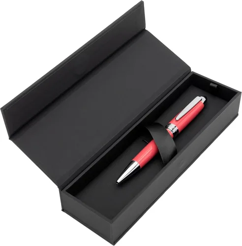 Vista 6 de Hugo Boss Icono de bolígrafo Tinta azul Caja de regalo (Corail/Cromo)