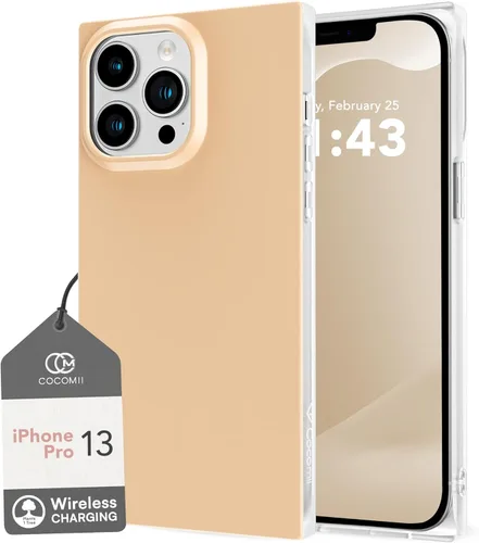 Vista 63 de Cocomii - Funda rectangular compatible con iPhone 13 Pro - Color sólido, tonos de moda, brillante, para mujeres, niñas, hombres, funda protectora