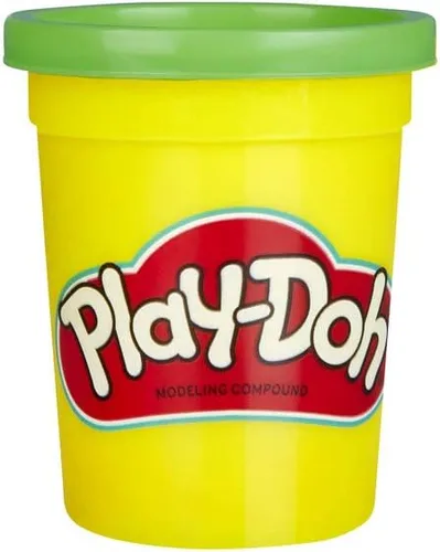 Vista 2 de PLAY-DOH E4828F02 - Paquete de 12 unidades de compuesto de modelado no tóxico verde, latas de 4 onzas, multicolor