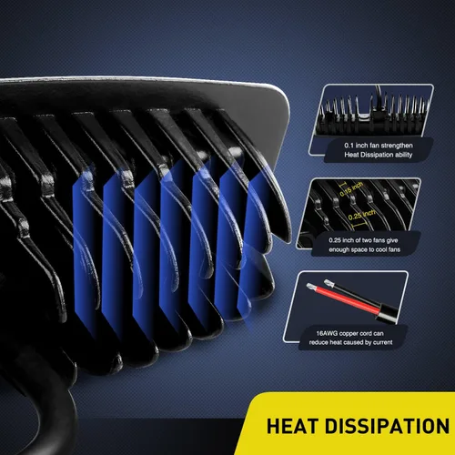 Vista 4 de Nilight 2 cápsulas LED de montaje empotrado de 18 W, 7.3 pulgadas, barra de luz antiniebla para todo terreno, iluminación impermeable para tractor