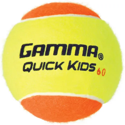 Vista 11 de GAMMA Quick Kids Training Tennis Balls for Kids & Beginners, Low-Compression Core Reduces Speed & Bounce, Great for Tennis Practice, USTA & ITF